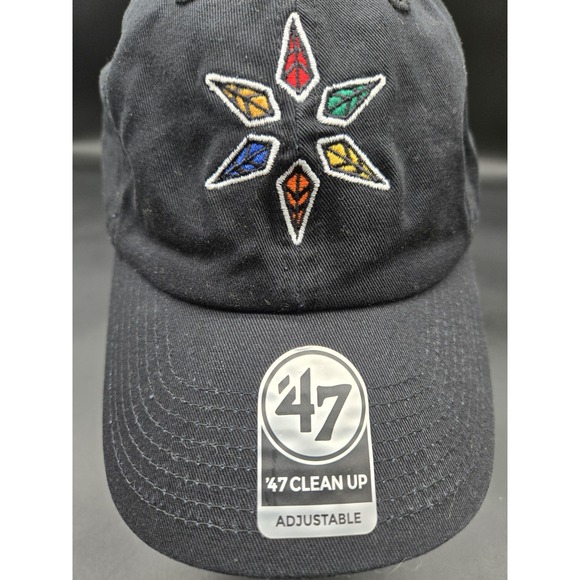 '47 Other - Chicago Blackhawks 47 Member Clean Up Hat Black Adjustable NHL H-NLRGW108GWS-BK